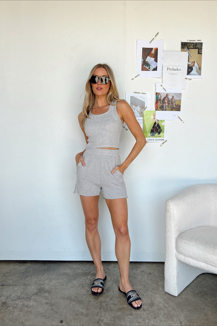Ashlee Lounge Set - Shorts