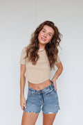 Good Times Ahead Denim Shorts