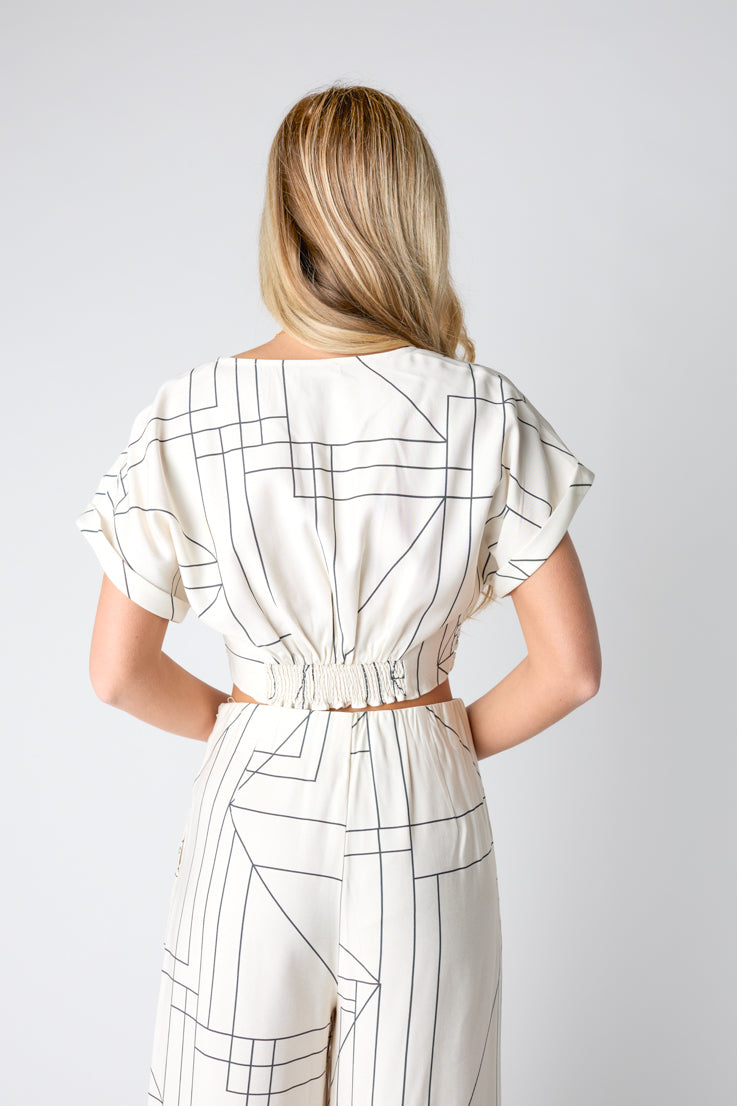 Brushwork Top