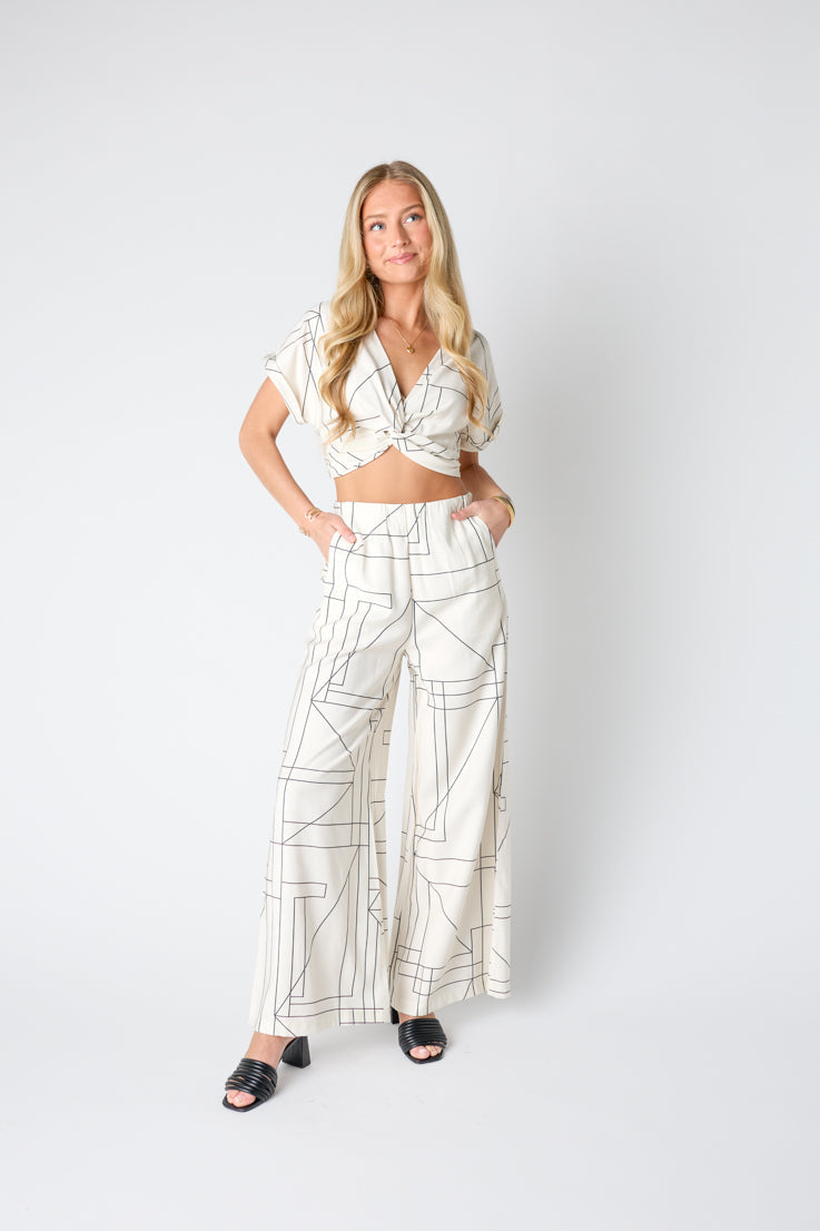 Brushwork Pants