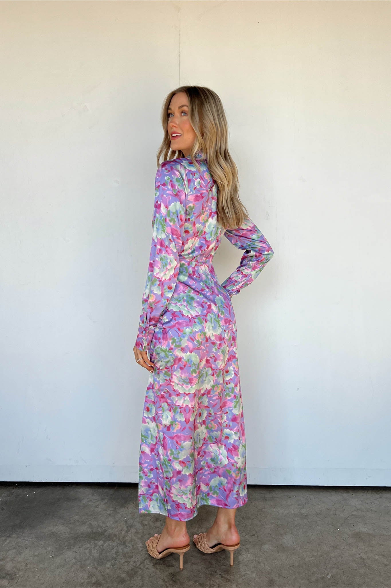 Lavender Haze Midi Dress