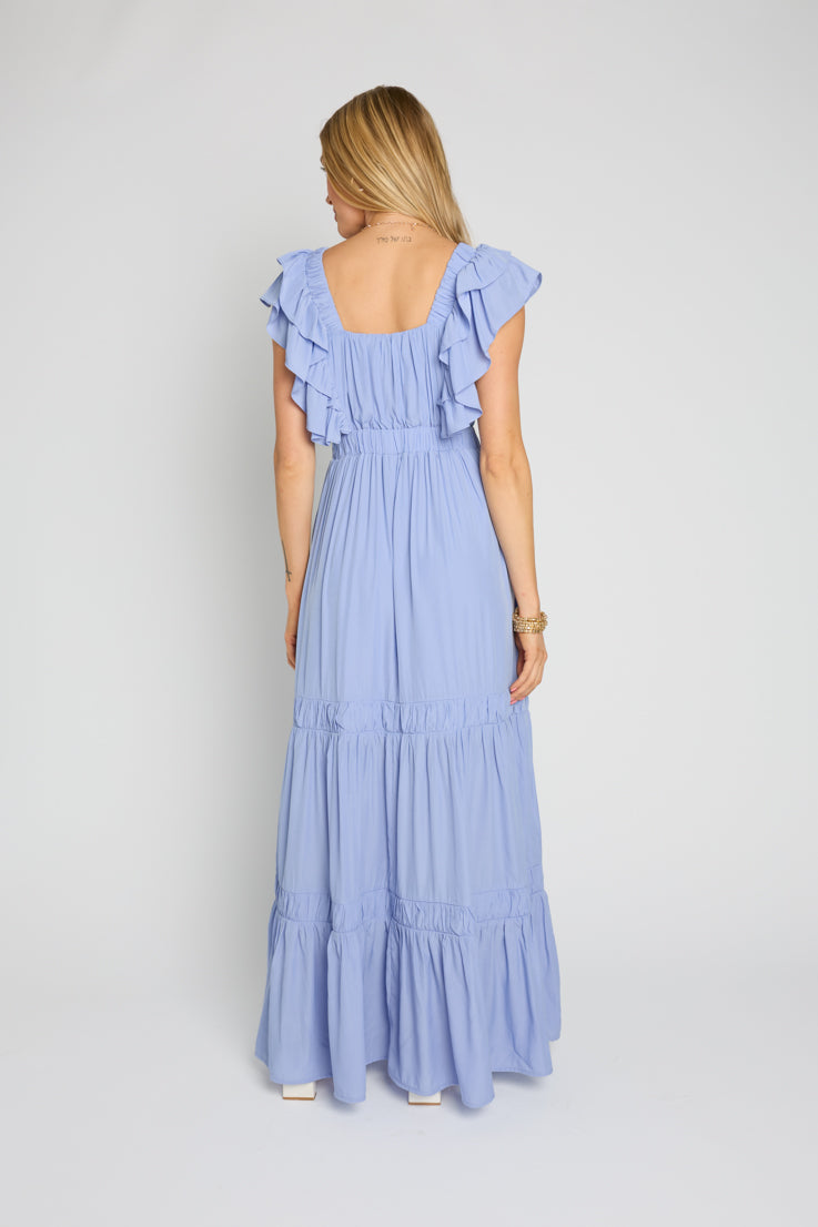 Fresh Lilac Maxi Dress