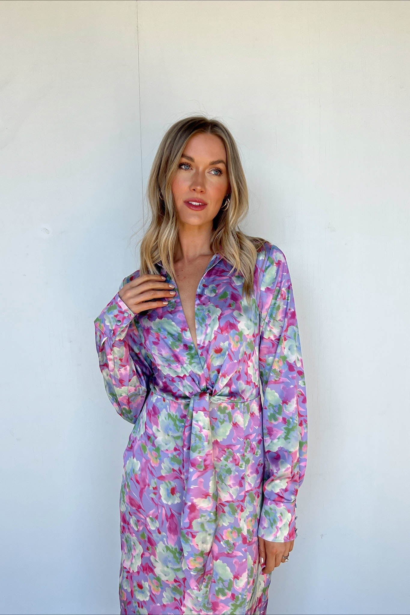 Lavender Haze Midi Dress