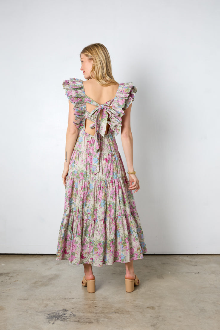 Garden of Eden Midi Dress