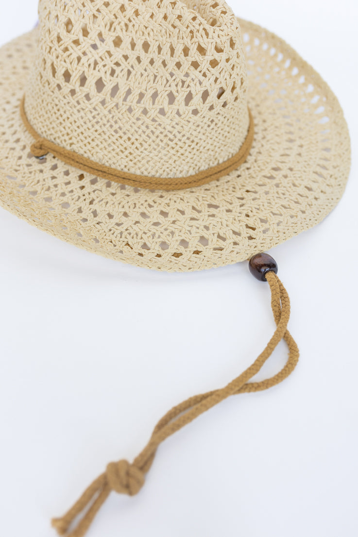 Summer Months Straw Hat