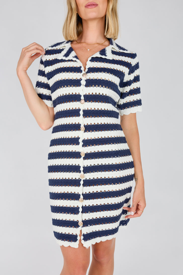 Dive In Mini Dress