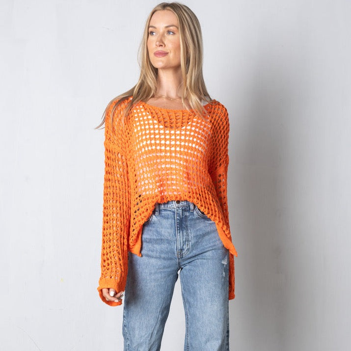 Kick-Off Knit Sweater