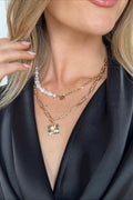 Pearls & Chains Necklace