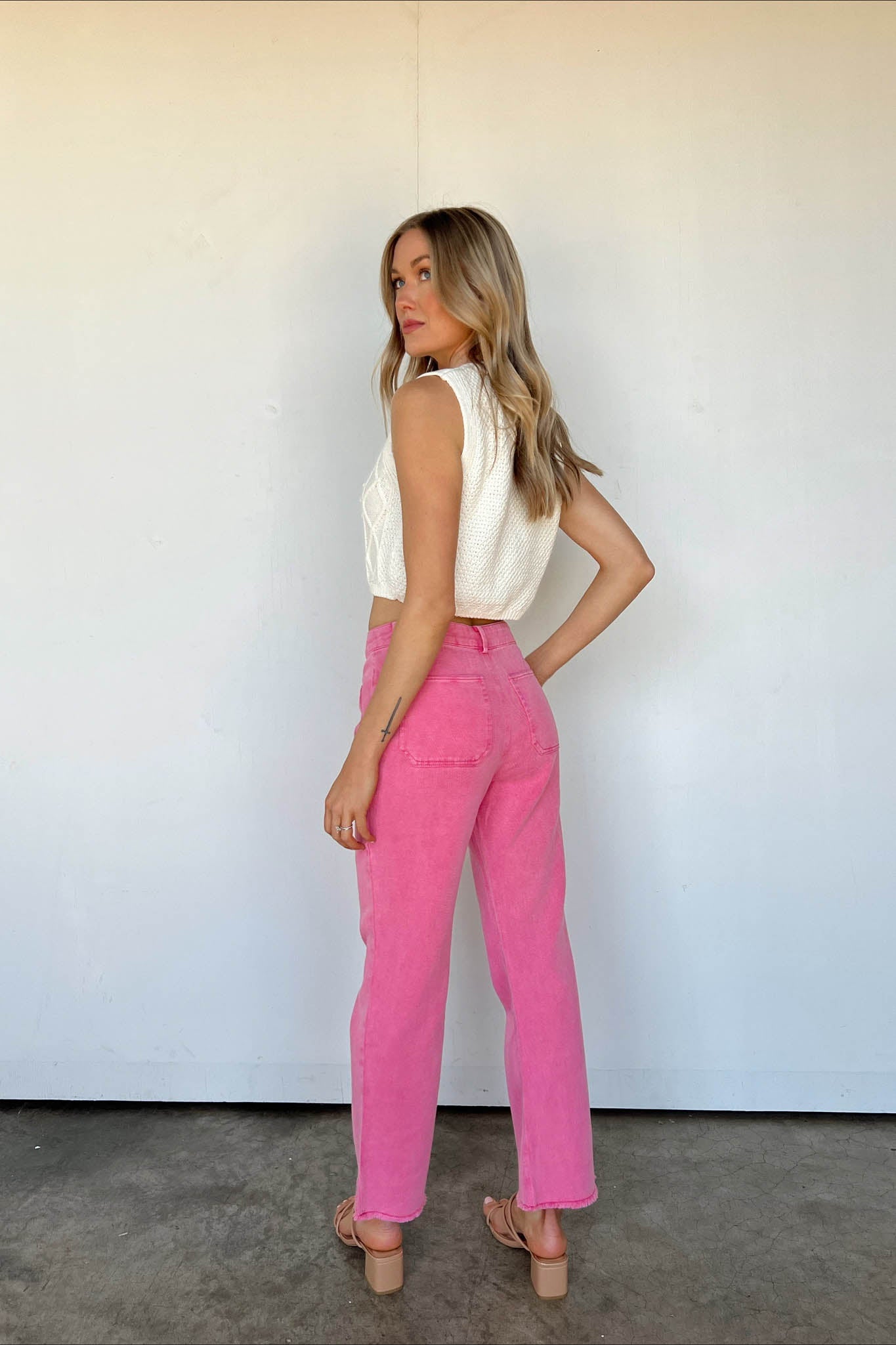 Pretty in Pink Jeans