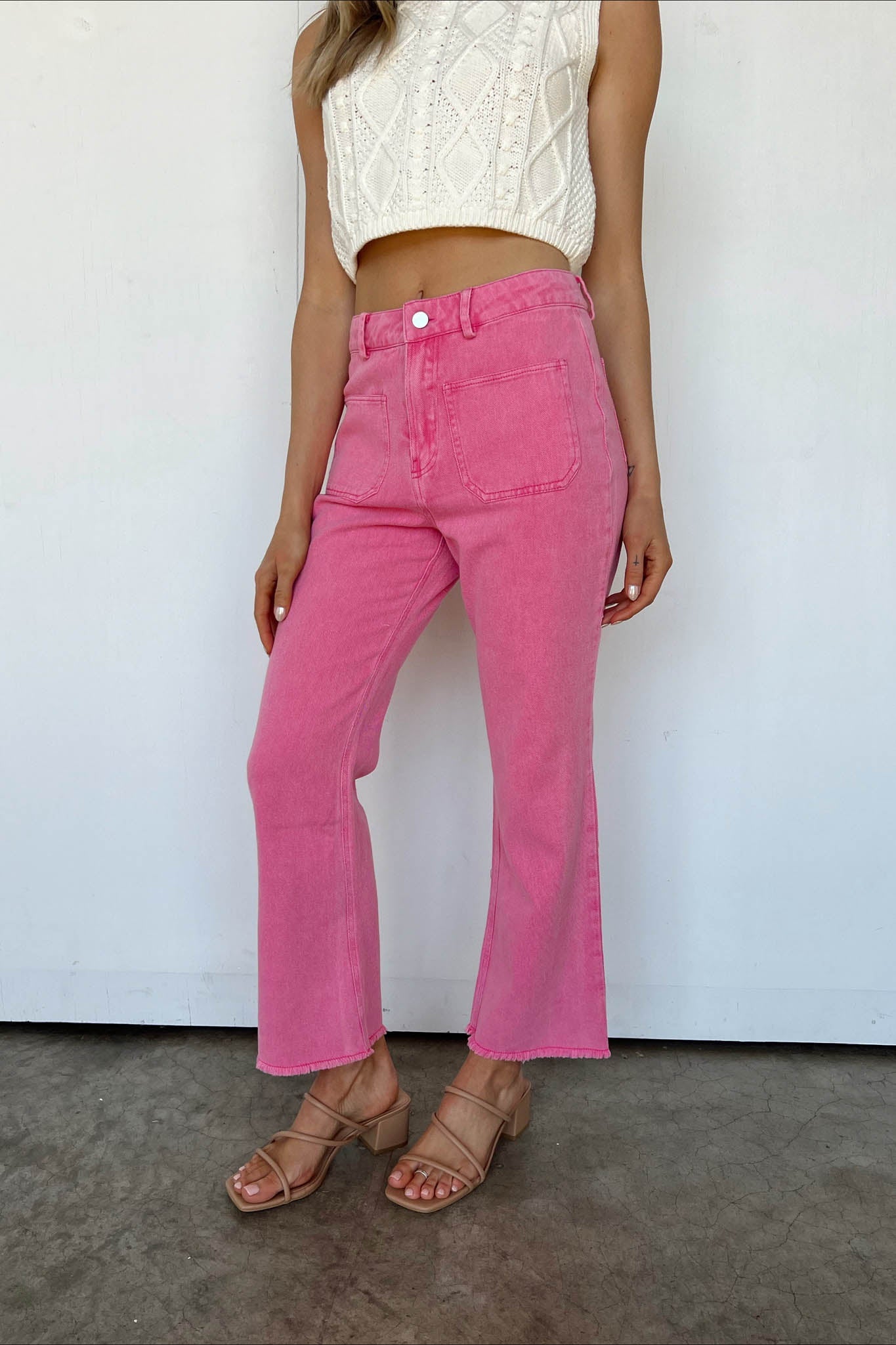 Pretty in Pink Jeans