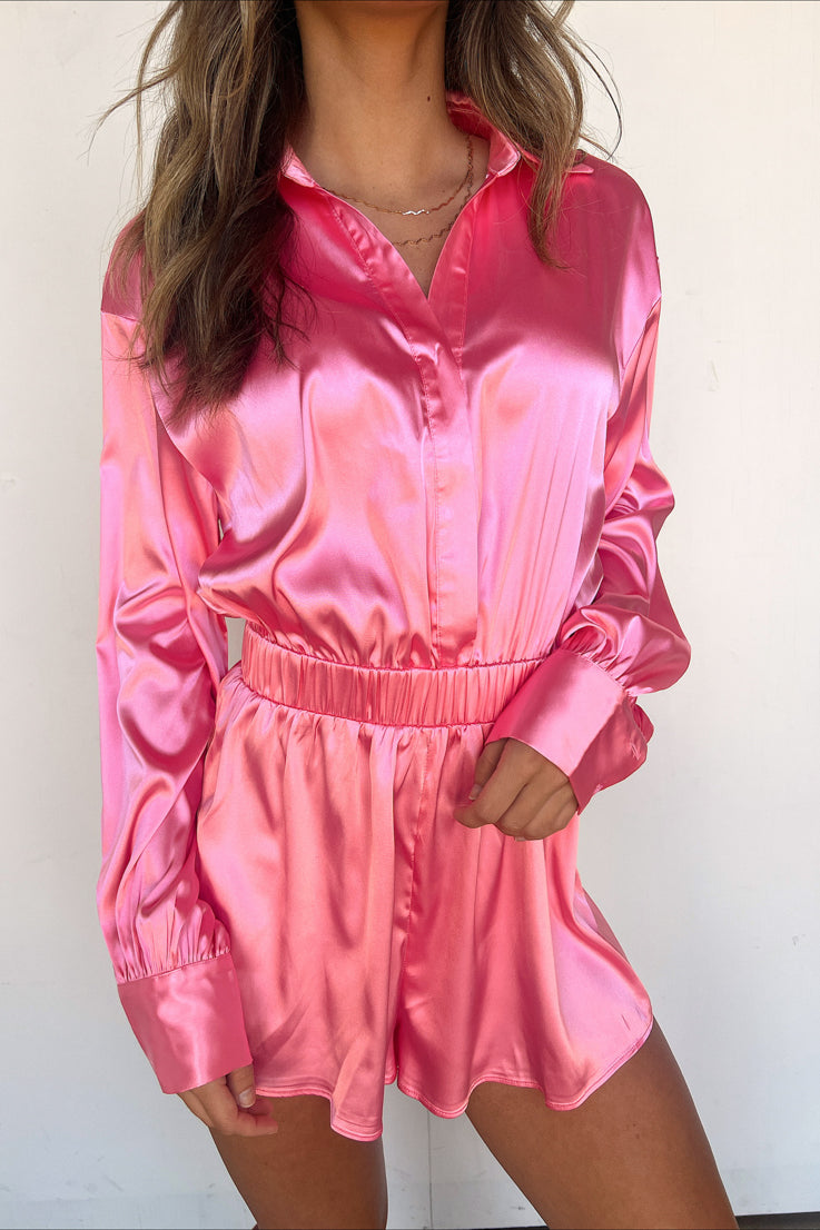 Pink Tourmaline Romper