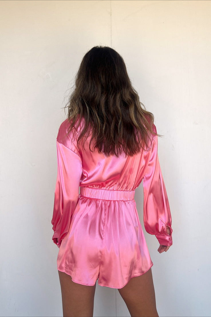 Pink Tourmaline Romper