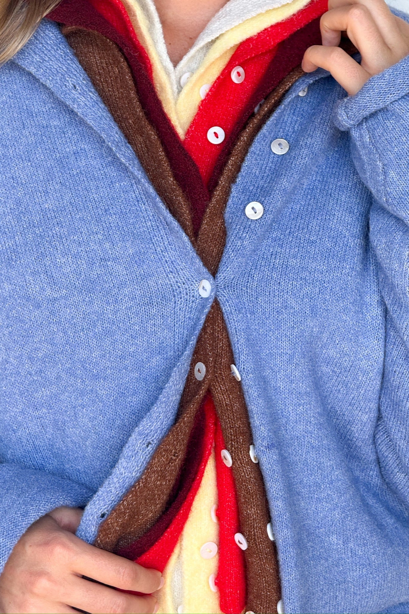 Cardigan Bundle - Primary Pack - Red, Blue, Yellow
