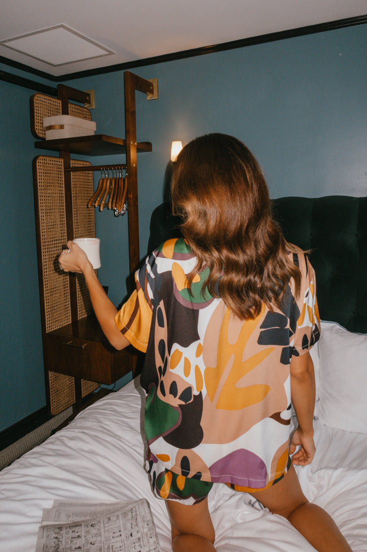 Kick Back PJ Top