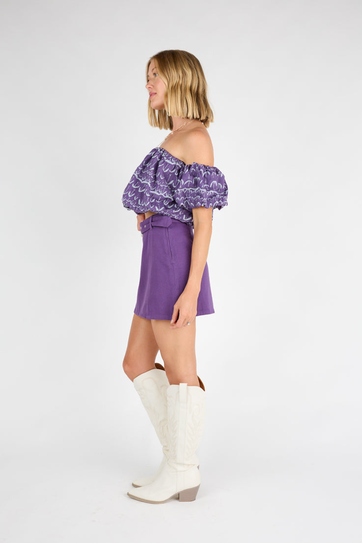 Interception Crop Top