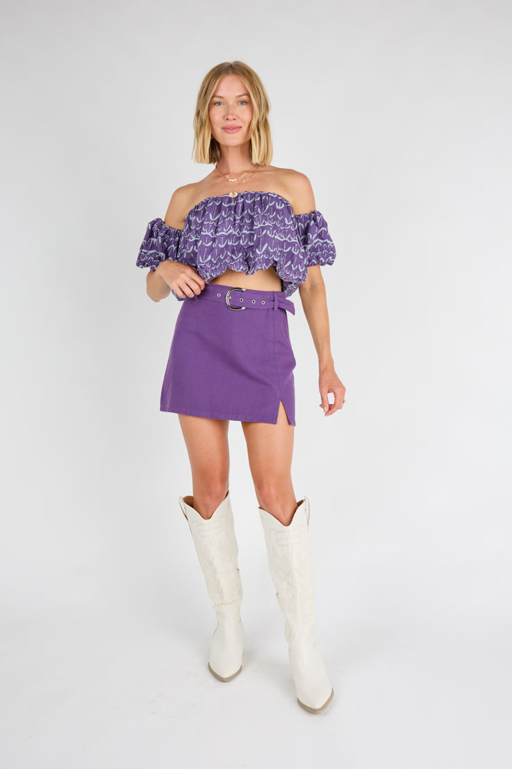 Interception Crop Top