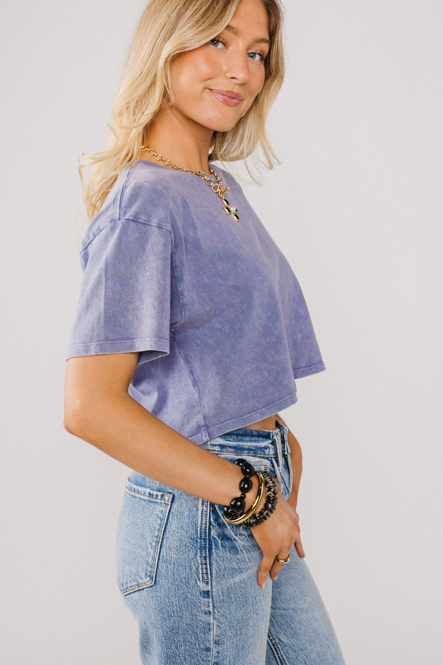 Alyssa Cropped Tee