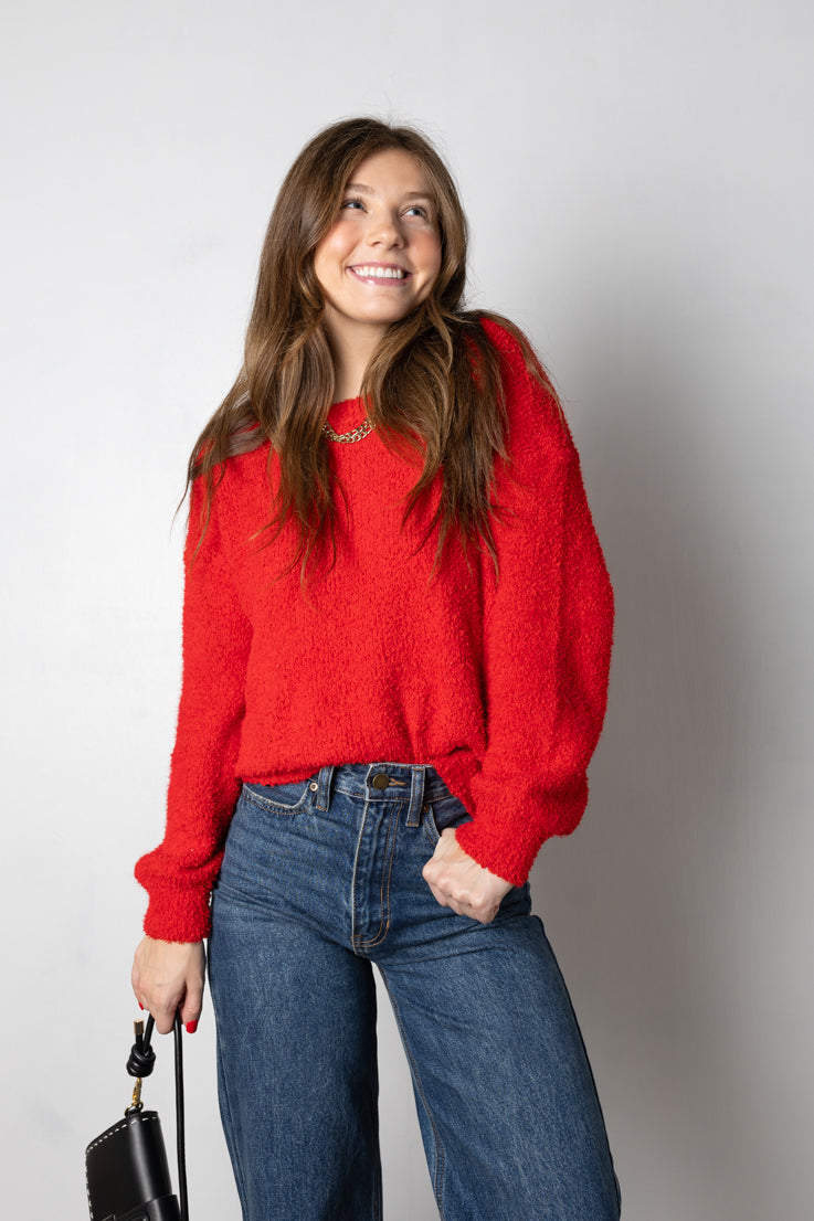 Curled Up Sweater