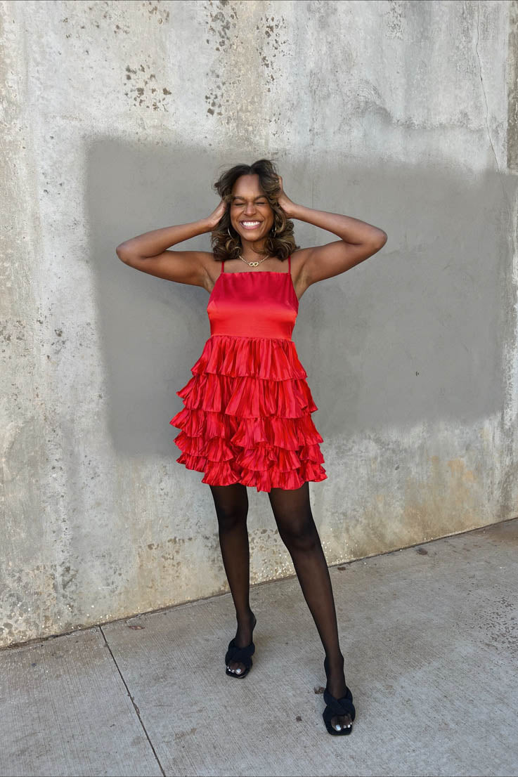 Poinsettia Dress