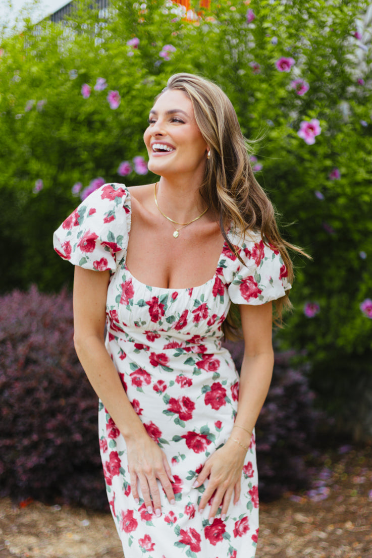 Paint the Roses Dress