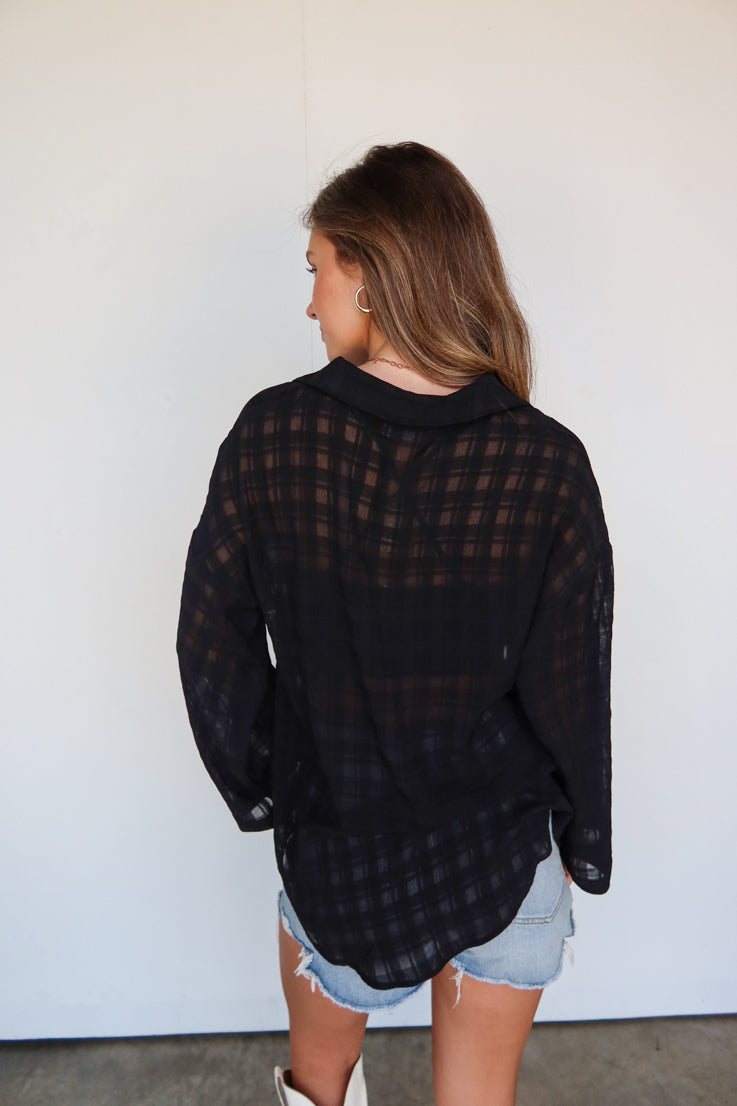 Breathless Button Down Top