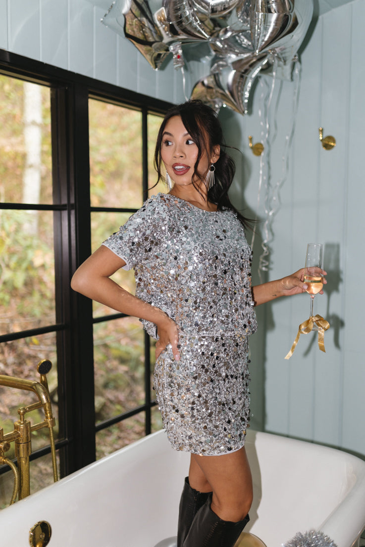 Ball Drop Skirt