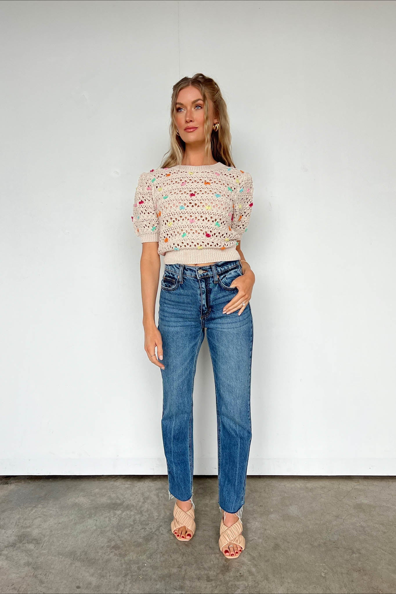 Candied Crochet Top