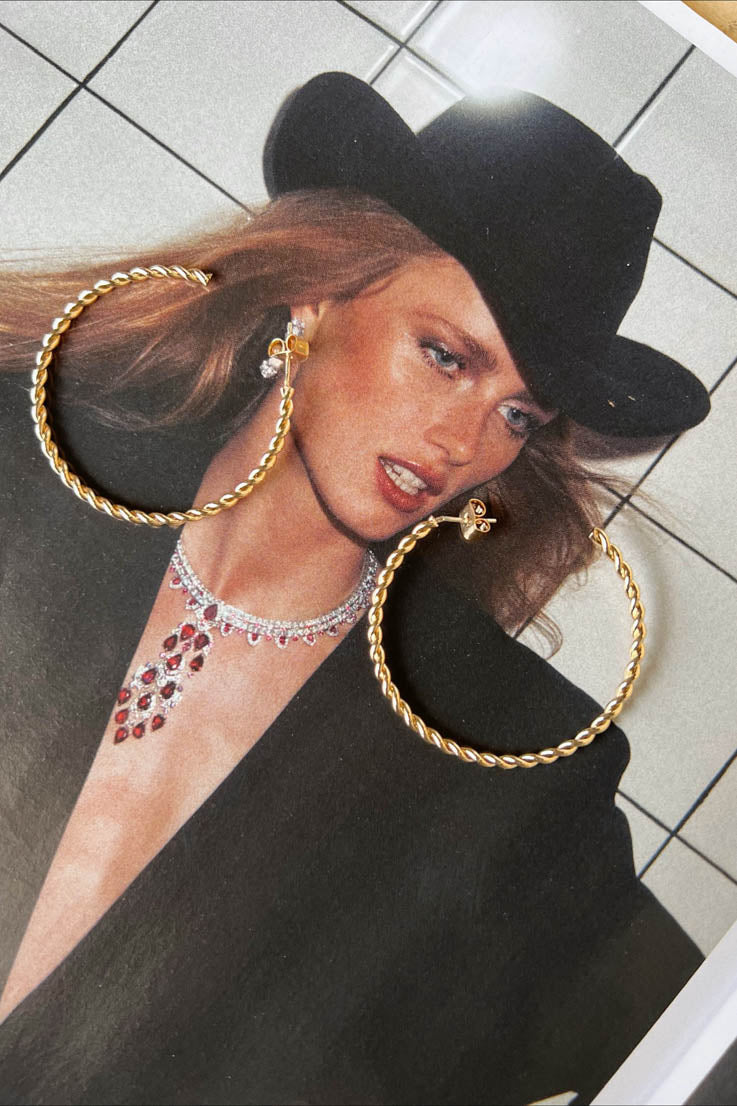 Georgia Hoop Earrings