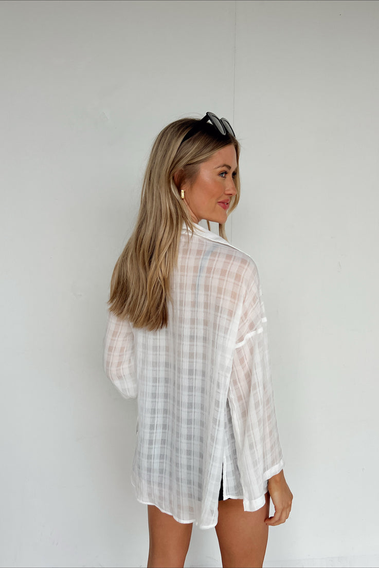 Breathless Button Down Top