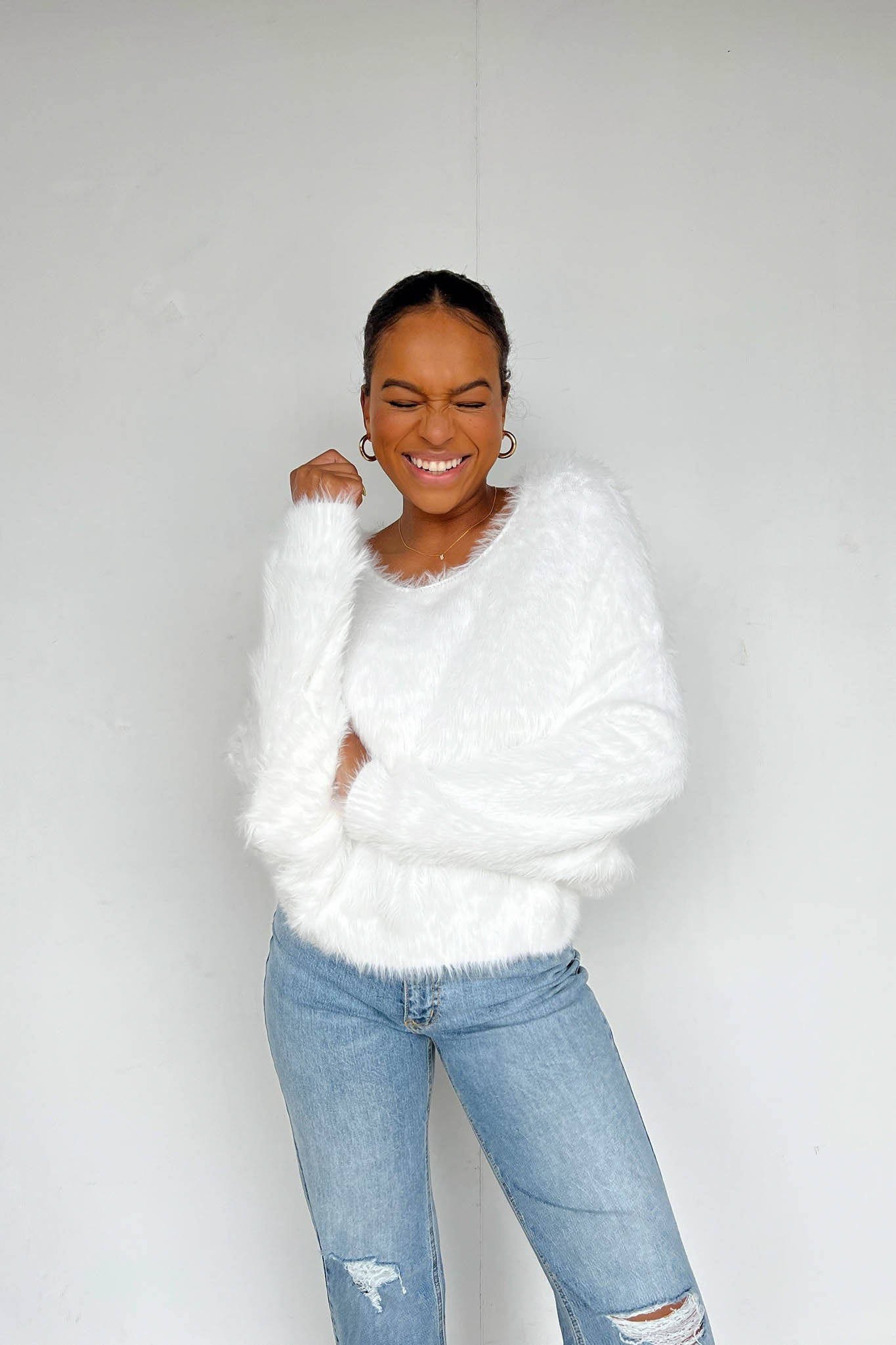 Snow Falling Sweater