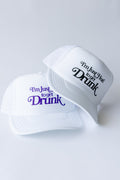 Gameday Hat - I'm Just Here to Get Drunk