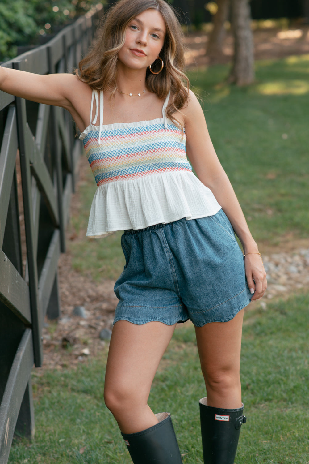 Colors of the Rainbow Top